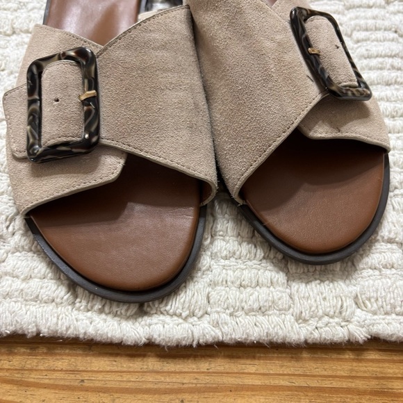 Naturalizer Leather Forrest slide sandal Size 10 NEW - Picture 2 of 7